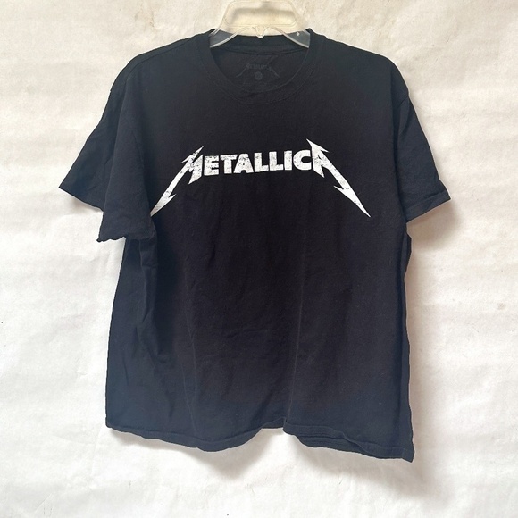 Other - Metallica Metal Rock Band Black Short Sleeve Tee T Shirt XL